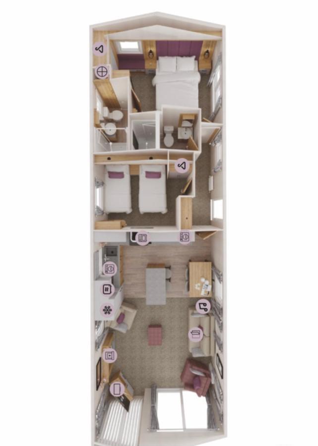 Presthaven Resort Haven Luxury 2023 Caravan برستاتين المظهر الخارجي الصورة